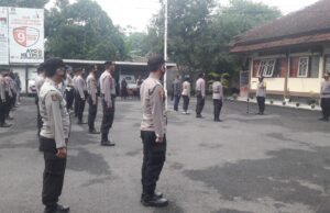 Personel Polres Purbalingga Amankan Penetapan Cabub dan Cawabub