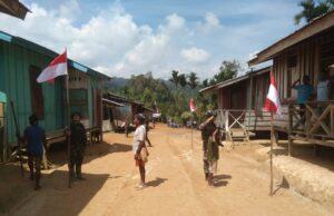 Bendera Merah Putih Tetap Berkibar di Ujung Perbatasan