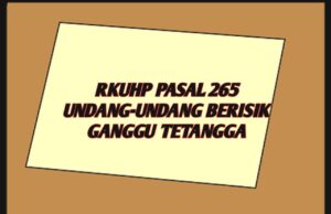 Berisik Sampai Menganggu Tetangga Berpotensi Denda 10 Juta