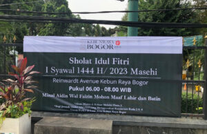Akhirnya, Sholat Idul Fitri 1444 H/2023 M Akan Terselenggara Kembali di Kebun Raya Bogor