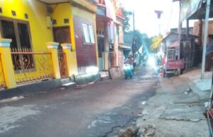Tidak Tanggung Jawab : Bekas Galian PDAM Tirta Pakuan Tidak Di Betulkan Kembali