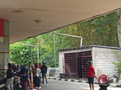Berdiri di Atas Turap Kali Cidepit, Bangunan Gudang SPBU Sumeru Diduga Tabrak Aturan Sempadan Sungai โ